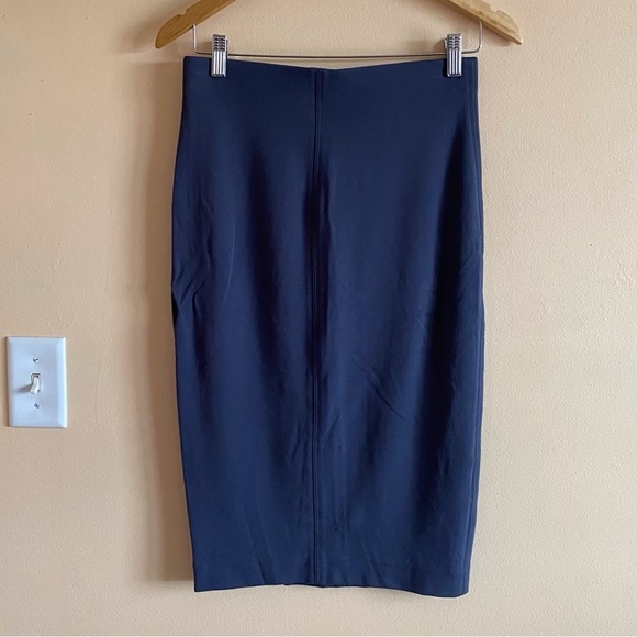 ARITIZA Wilfred Lis Stretch Pencil Skirt Dark Grey Size Medium Capsule Bodycon - Picture 3 of 9